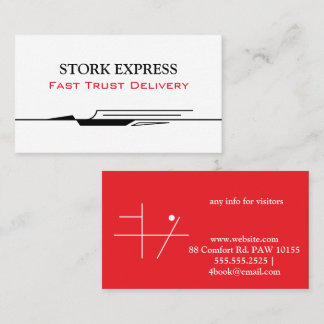 Stork Speed Liner Business Card 名刺