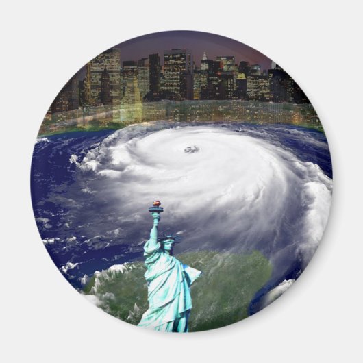 Storm すごい Sandy 2012,嵐の目_ マグネット (正面)