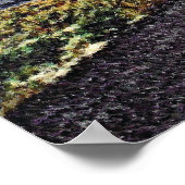 Storm 12モダン cmyk ポスター (角)