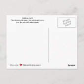 Storm_A_ポストカードに天気を付ける ポストカード (裏面)