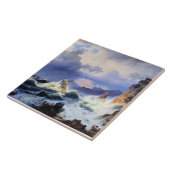 Storm at Sea off Norwegian Coast タイル (側面)