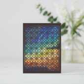 Storm at Sea Quiltはがき ポストカード (スタンド正面)