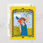 Storm_B_ポストカードに天気を付ける ポストカード (正面/裏面)