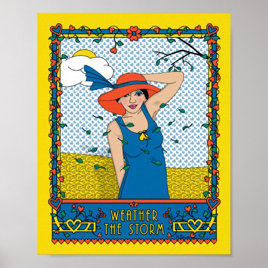 Storm_B_8x10ポスターに天気を付ける ポスター (正面)