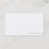 Storm Business Cardの前 名刺 (裏面)