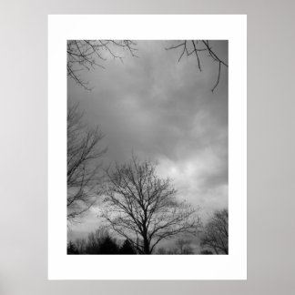 Storm Canvasの前に落ち着く ポスター