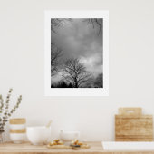 Storm Canvasの前に落ち着く ポスター (キッチン)