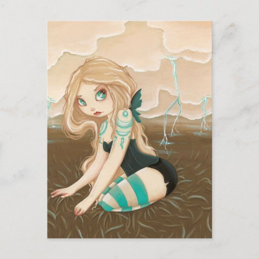 Storm Caster – 妖精はがき ポストカード (正面)