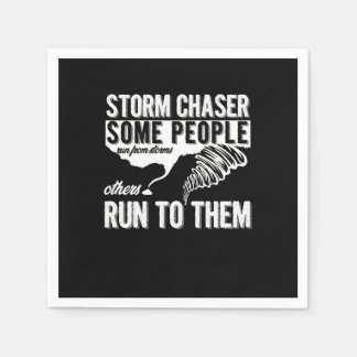 Storm Chaser Tornado Chasing Hurricane Wind Gift スタンダードカクテルナプキン