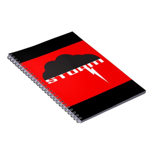 Storm cloud  ノートブック (右側)