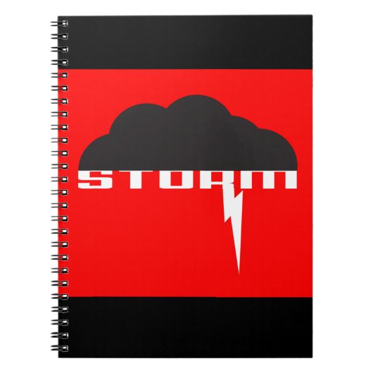 Storm cloud ノートブック (正面)