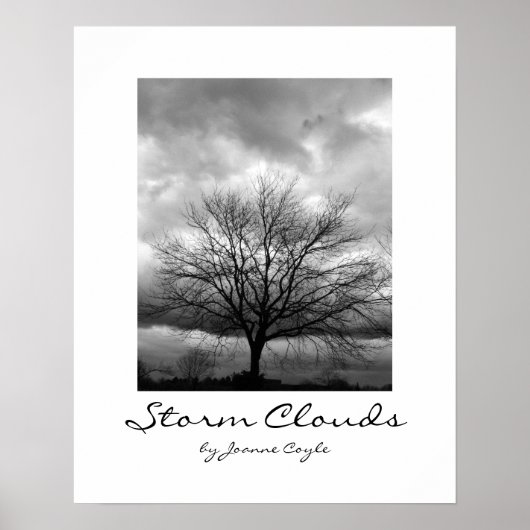 「Storm Clouds」アップグレードオプション付きポスター ポスター (正面)