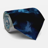 Storm Clouds and Ocean Currents Abstract Art ネクタイ (ロール)