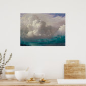 Storm Clouds by Albert Bierstadt (c. 1880) ポスター (キッチン)