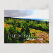 Storm Clouds、Ojibway Tower Isle Royaleからのビュー ポストカード (正面)