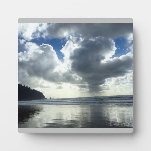 Storm Clouds、Oswald West州ビーチ、または フォトプラーク (正面)