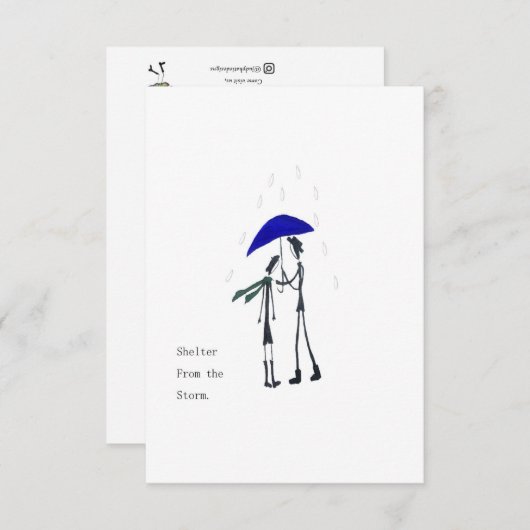 Storm Flatカードからの避難所 (正面/裏面)