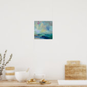 Storm I Abstract Print | Silvia Vassileva ポスター (キッチン)