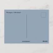 Storm in Vlissingenオランダ ポストカード (裏面)