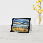 Storm Noteカードの前に落ち着く カード (黄色い花)