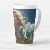 Storm of Hope カフェラテマグ (右アングル)