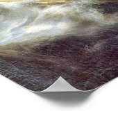 Storm on the Sea of Galilee by Rembrandt van Rijn ポスター (角)