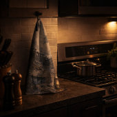 Storm Residue — Pirate Ship Aftermath キッチンタオル