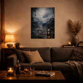 Storm Residue — Pirate Ship Aftermath Scene Poster ポスター