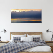 Storm Shelf Cloud Hot Springs National Park AR キャンバスプリント (インサイチュ (寝室))