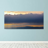 Storm Shelf Cloud Hot Springs National Park AR キャンバスプリント (インサイチュ (ウッドフロア))