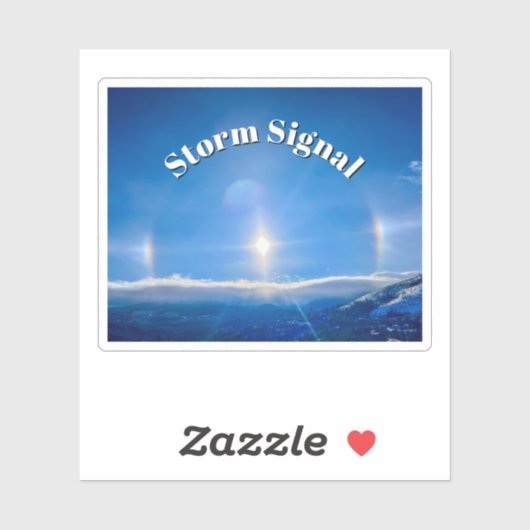 Storm Signal Sundog Sticker シール (シート)