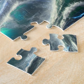 Storm Siren Lightning Sea Dragon Mermaid ジグソーパズル (側面)