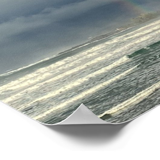 Storm Watching in Tofino British Columbia ポスター (角)