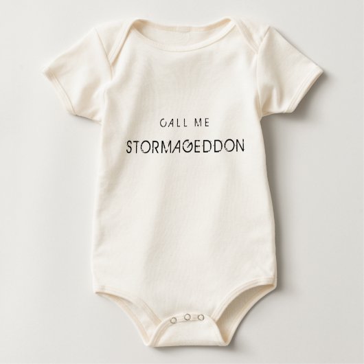 Stormageddonを呼ぶ ベビーTシャツ (正面)