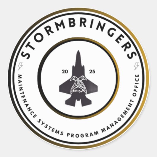 Stormbringersスタンプ ラウンドシール (正面)