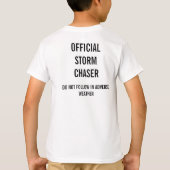 Stormchasersのワイシャツ Tシャツ (裏面)