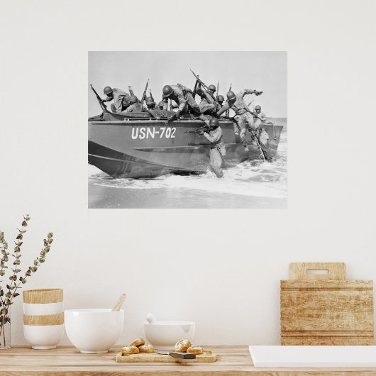 Storming the Beach, 1940s ポスター (キッチン)