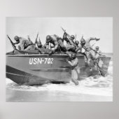 Storming the Beach, 1940s ポスター (正面)