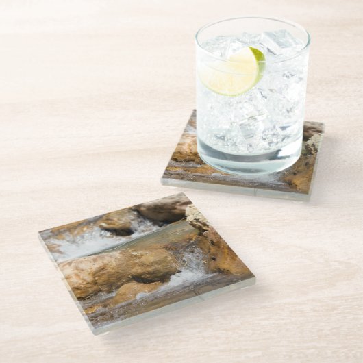 Stormyストリームの春 ガラスコースター (アングル)