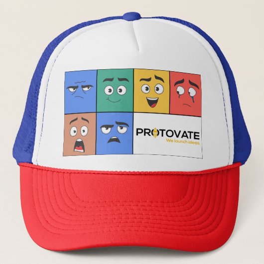 Stormy Emotions Flow キャップ (正面)