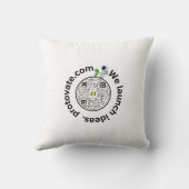 Stormy Emotions Flow  クッション (裏面)