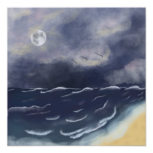 Stormy night  ポスター (正面)