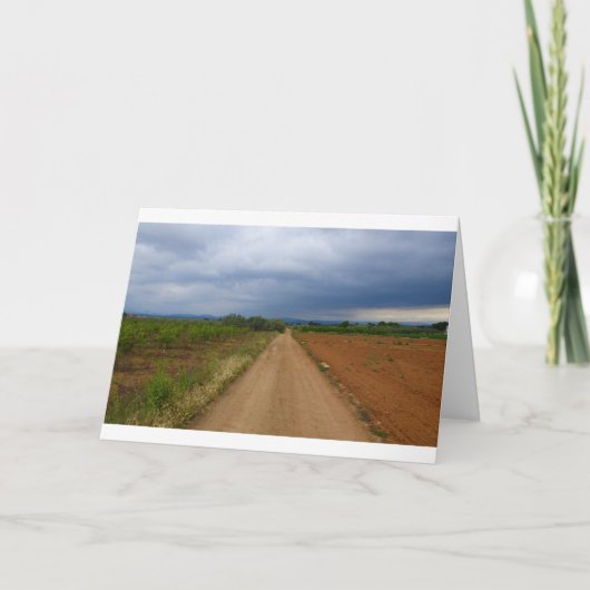 Stormy Path Landscapeカード カード (正面)