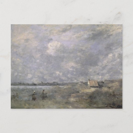 Stormy Weather, Pas de Calais, c.1870 ポストカード (正面)
