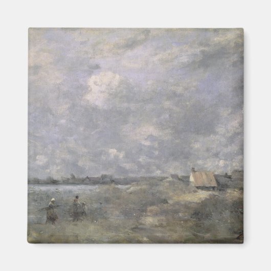 Stormy Weather, Pas de Calais, c.1870 マグネット (正面)