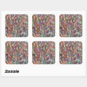 Stormy Weather Stickers スクエアシール (シート)