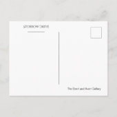 Storrow Drive, BOSTON ポストカード (裏面)