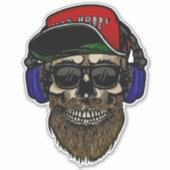 Stort klistermrke med MHCロゴ シール (正面)