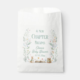 Story Book A New Chapter Baby Shower フェイバーバッグ