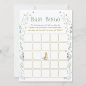 Story Book Baby Shower Baby Bingo Game Card 招待状 (正面)